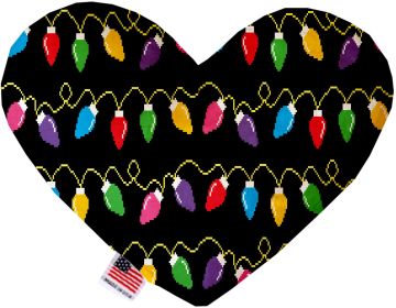 Digital Christmas Lights Heart Dog Toy (size: 8 Inch)