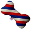 Patriotic Stripes Bone Dog Toy
