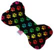 Rainbow Paws Canvas Bone Dog Toy