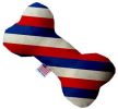Patriotic Stripes Bone Dog Toy