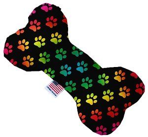 Rainbow Paws Bone Dog Toy (size: 10 Inch)