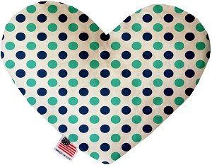 Aquatic Dots Heart Dog Toy (size: 8 Inch)