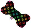 Rainbow Paws Canvas Bone Dog Toy