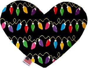 Digital Christmas Lights Heart Dog Toy (size: 6 Inch)