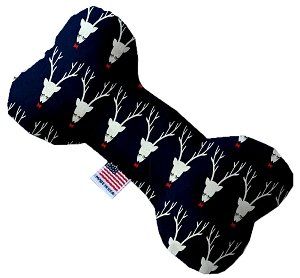 Team Prancer Canvas Bone Dog Toy (size: 8 Inch)