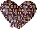 Happy Chanukah Heart Dog Toy
